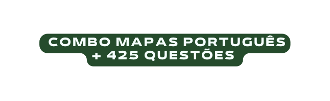 Combo mapas português 425 questões